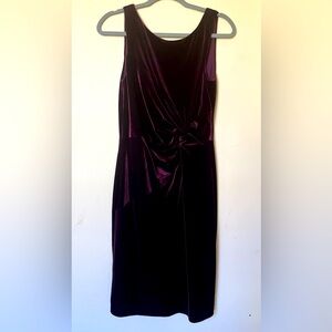 Calvin Klein Deep Purple Midi Dress